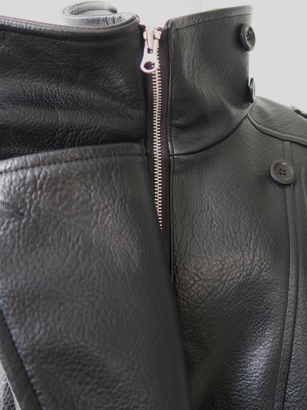 【NOWNS】Victoire | Oversized leather jacket