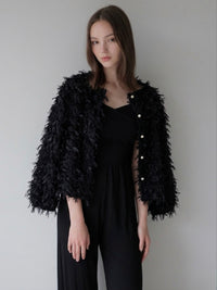 【SAMPLE SALE / AMOMMA】FRILL TEXTURE JACKET
