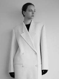 【AMOMMA】CASHMERE PADDED LONG COAT