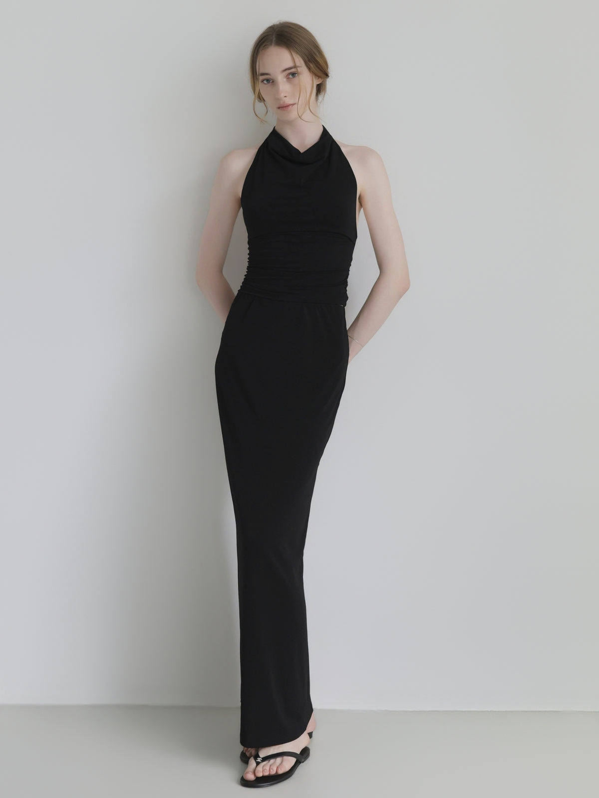 fluid halter neck set