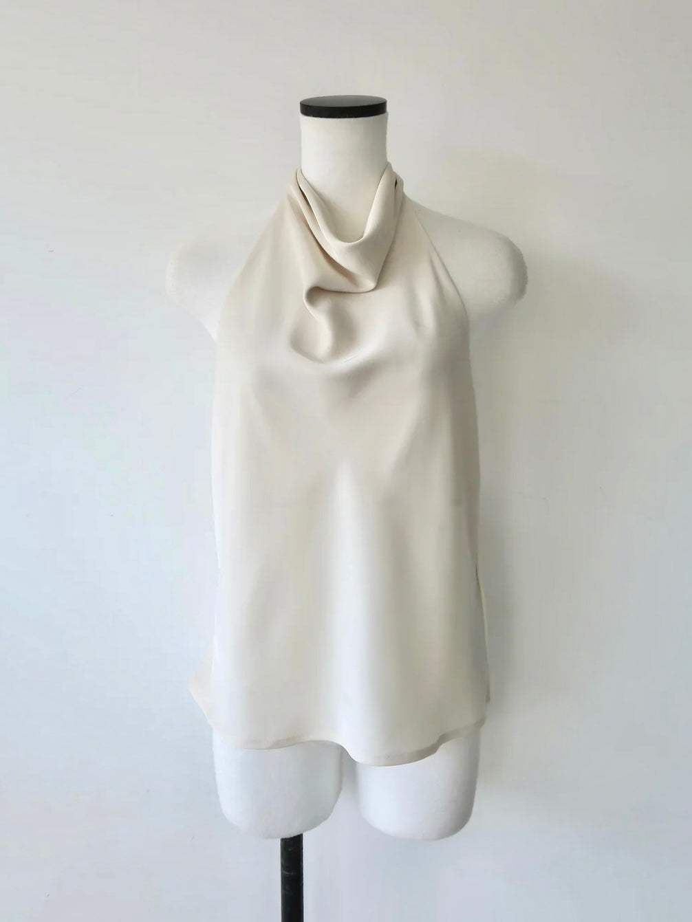 satin touch halter top