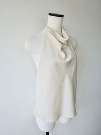 satin touch halter top