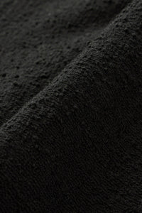 【KUMÉ】 Triple-Stitch Tweed Round Neck Jacket