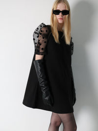 【AMOMMA】TOUCH SCREEN SHEEP LEATHER LONG GLOVES