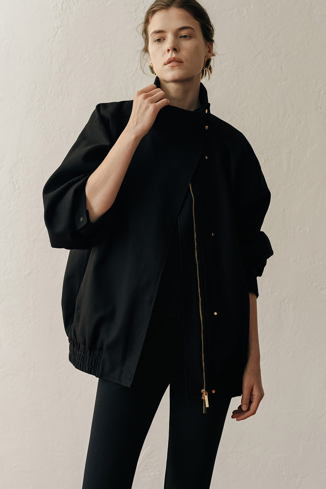 【ELBORN】Freya High-neck Safari Jumper