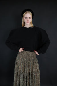 【AMOMMA】PUFF SLEEVE SWEAT - 裏起毛 -