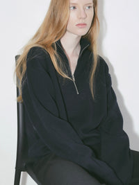 【NOWNS】Zoe | Wool Zip Up Knit