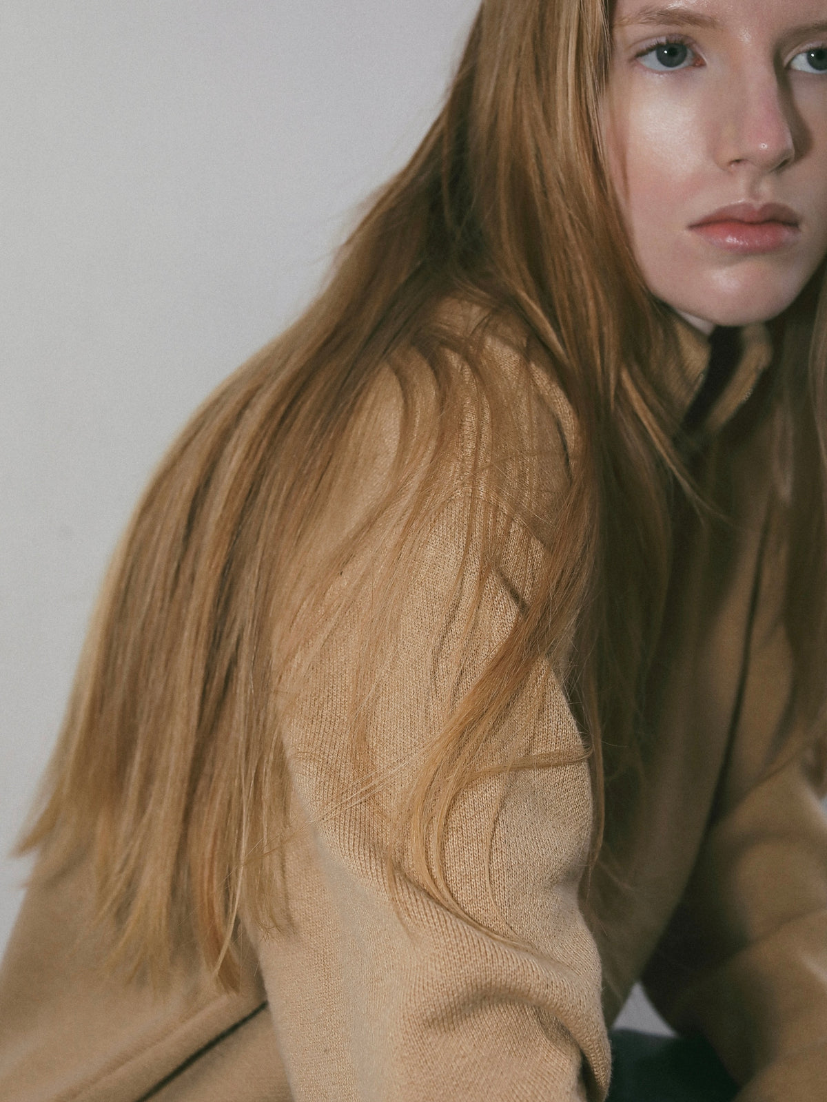 【NOWNS】Zoe | Wool Zip Up Knit
