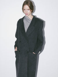 【AMOMMA】DRAPE PEPLUM KNIT