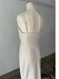 Asymmetric drape camisole dress