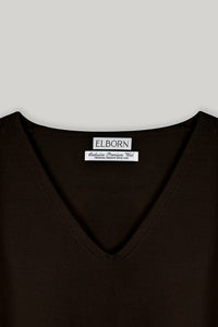 【ELBORN】Rona 羊毛V领针织上衣