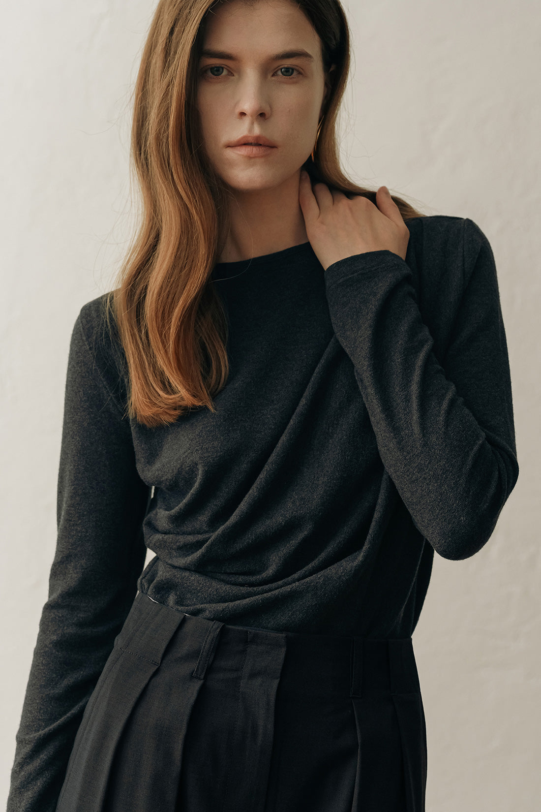 【ELBORN】Aveline shirring Top